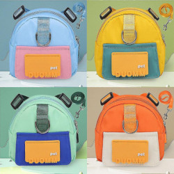 Colorful Dog Poop Bag Dispenser Puppy Backpacks Large Capacity Pets Backpacks For Daily Walking Colorful Dog Poop Bag Dispenser Puppy Backpacks Large Capacity Pets Backpacks For Daily Walking