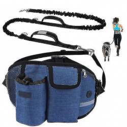 Pet Training Pockets, Pet Snack Bags, Walking Dog Artifacts, Convenient Running Pockets, Hands-free Dog Leashes Blue Pet Training Pockets, Pet Snack Bags, Walking Dog Artifacts, Convenient Running Pockets, Hands-free Dog Leashes Blue