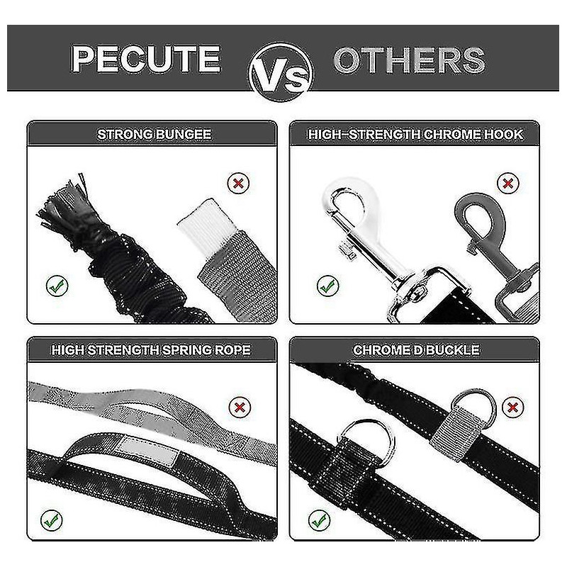 Pet Training Pockets, Pet Snack Bags, Walking Dog Artifacts, Convenient Running Pockets, Hands-free Dog Leashes Blue