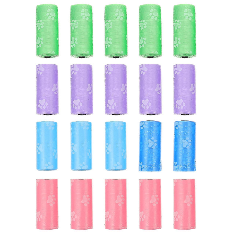 20 Rolls Of Plastic Pet Waste Storage Bags Convenient Dog Garbage Bags Pet Waste Holders 20 Rolls Of Plastic Pet Waste Storage Bags Convenient Dog Garbage Bags Pet Waste Holders