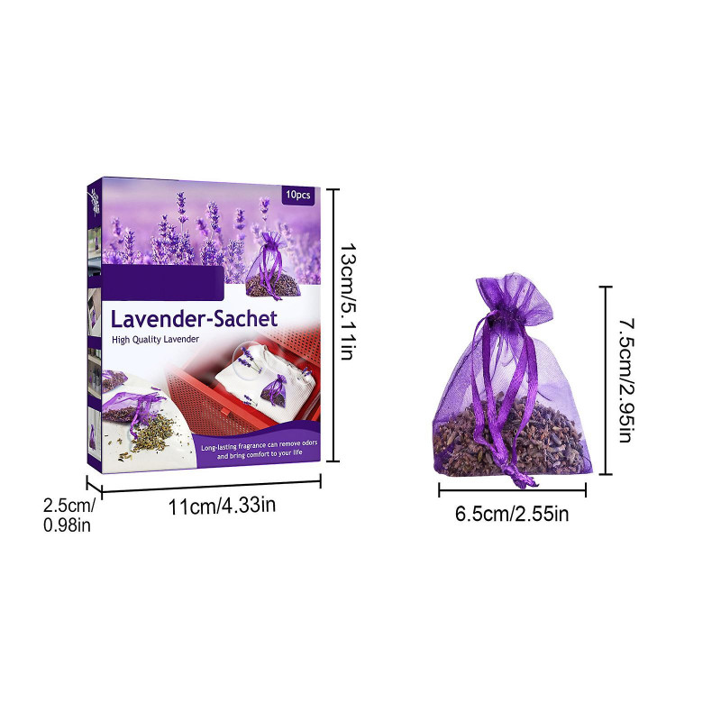Fragrantlavender Sachetsaromatherapy Filled Bag For Mothsrepellentsfresh Clothes