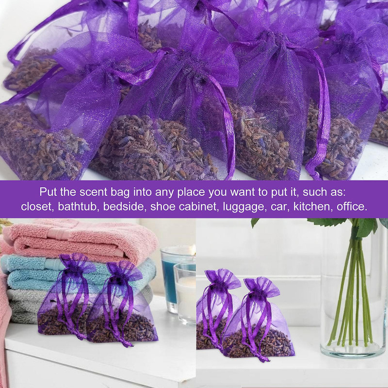 Fragrantlavender Sachetsaromatherapy Filled Bag For Mothsrepellentsfresh Clothes