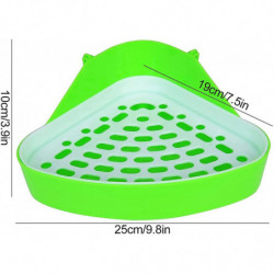 2pcs Toilettes pour petits animaux Petit animal Triangle Toilettes Toilettes Pour animaux de compagnie Toilettes [...]