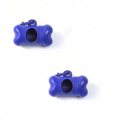 2pcs Dog Poop Bag Dispenser, Dog Poop Bag Dispenser With Clip Leash, Trash Bags Not Included (blue) 2pcs Dog Poop Bag Dispenser, Dog Poop Bag Dispenser With Clip Leash, Trash Bags Not Included (blue)