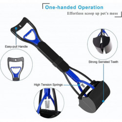 Ubiuo Pet Pooper Scooper pour chiens, Long Handle Dog Pooper Scooper, Durable Spring And Premium MaterialsFacile à [...]
