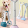 Plastique Pet Toilet Picker Pet Dog Poop Shovel Folding Dog Walking Tool