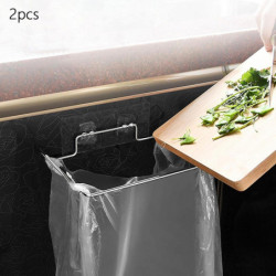 Porte-sac poubelle Porte-sac à ordures Fer léger sous support de sac d’évier pour l’utilisation de porte-bagages [...]