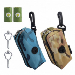 For Leash Hands-free Clip Cat Dog 2 Zipper Storage Large Poop Bag Holder Set For Leash Hands-free Clip Cat Dog 2 Zipper Storage Large Poop Bag Holder Set