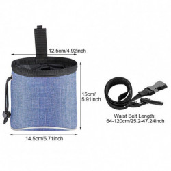 Snack Poop Bag Dispenser Dog Treat Pouch Puppy Storage For Training Hands Free Snack Poop Bag Dispenser Dog Treat Pouch Puppy Storage For Training Hands Free