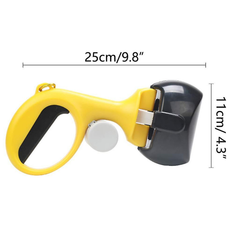 Scooper portable pour déchets d’animaux de compagnie, scoop de caca avec 2 sacs à déchets en rouleau, scooper de [...]