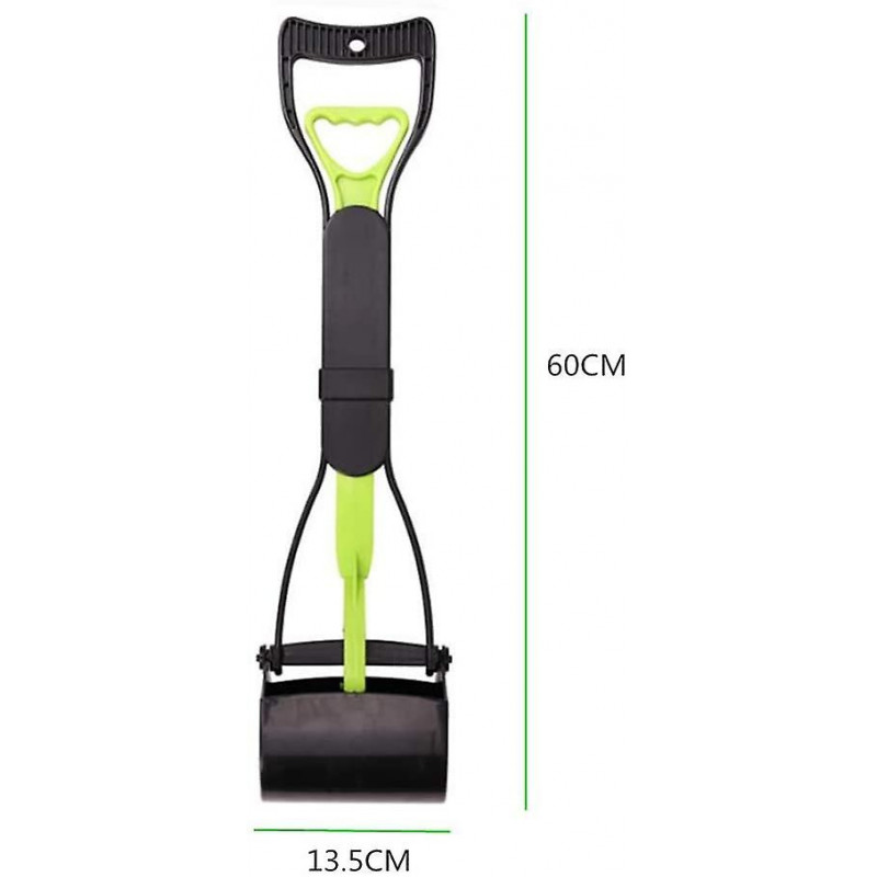 Pelles à caca pour chiens, 60cm de long poignée de cuillère à caca ramasser Moyen et grand chiens Déchets animaux