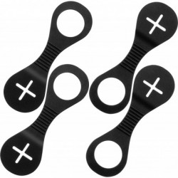 4 pièces Porte-sac à crottes pour chien en laisse Porte-sac à déchets pratique et facile Porte-sac pour chiens 4 pièces Porte-sac à crottes pour chien en laisse Porte-sac à déchets pratique et facile Porte-sac pour chiens