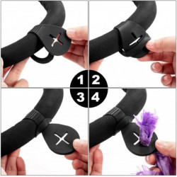 4 pièces Porte-sac à crottes pour chien en laisse Porte-sac à déchets pratique et facile Porte-sac pour chiens 4 pièces Porte-sac à crottes pour chien en laisse Porte-sac à déchets pratique et facile Porte-sac pour chiens