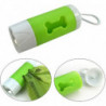 2pcs Dog Poop Bags Dispenser,led-flashlight Pet Waste Bag Dispenser Holder