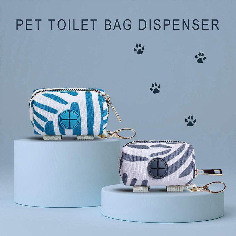 2 Pack Fashion Dog Poop Waste Bag Dispenser, Pet Dog Waste Bag Dispenser, Dog Poop Bag Holder