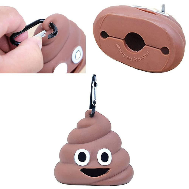 2 pièces Porte-sacs à déchets de crottes de chien, Distributeur de sacs à déchets, Porte-sacs à déchets, Déchets [...]