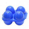 4 Grid Egg Box Carrier Folding Carton Holder Outdoor Bbq Picnic Shockproof