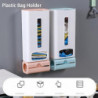 Garbage Bag Storage Plastic Bag Storage Box Wall-Mounted Kitchen Convenient Bag Extraction Light Bl