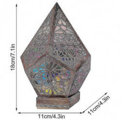 Bohemian Mosaic Starry Sky Floor Projections Lampe Table Lampe Lampe De Chevet