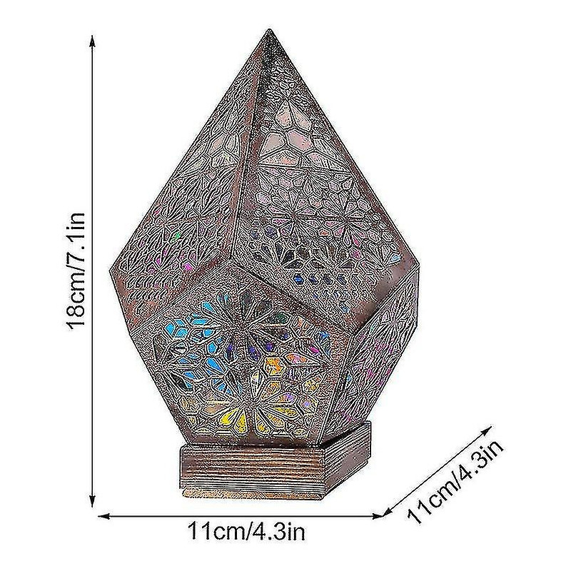 Bohemian Mosaic Starry Sky Floor Projections Lampe Table Lampe Lampe De Chevet