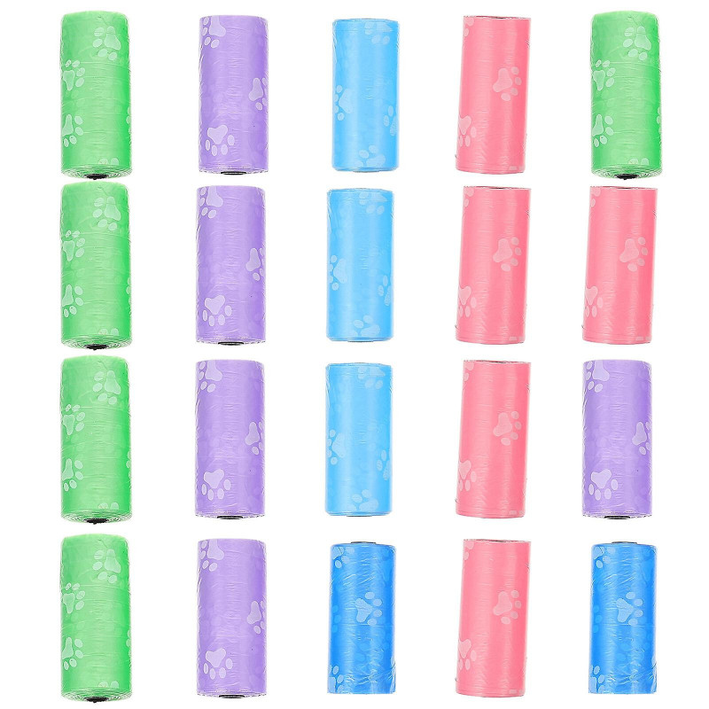 20 Rolls Of Plastic Pet Waste Storage Bags Convenient Dog Garbage Bags Pet Waste Holders 20 Rolls Of Plastic Pet Waste Storage Bags Convenient Dog Garbage Bags Pet Waste Holders
