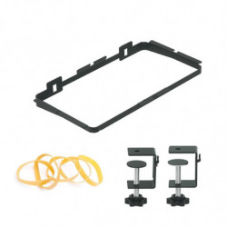 Trash Bag Holder, Stable Trash Bag Holder for Cabinet with Cloth Bag and Binder Clips, 11.8X5.9Inch Trash Bag Holder, Stable Trash Bag Holder for Cabinet with Cloth Bag and Binder Clips, 11.8X5.9Inch