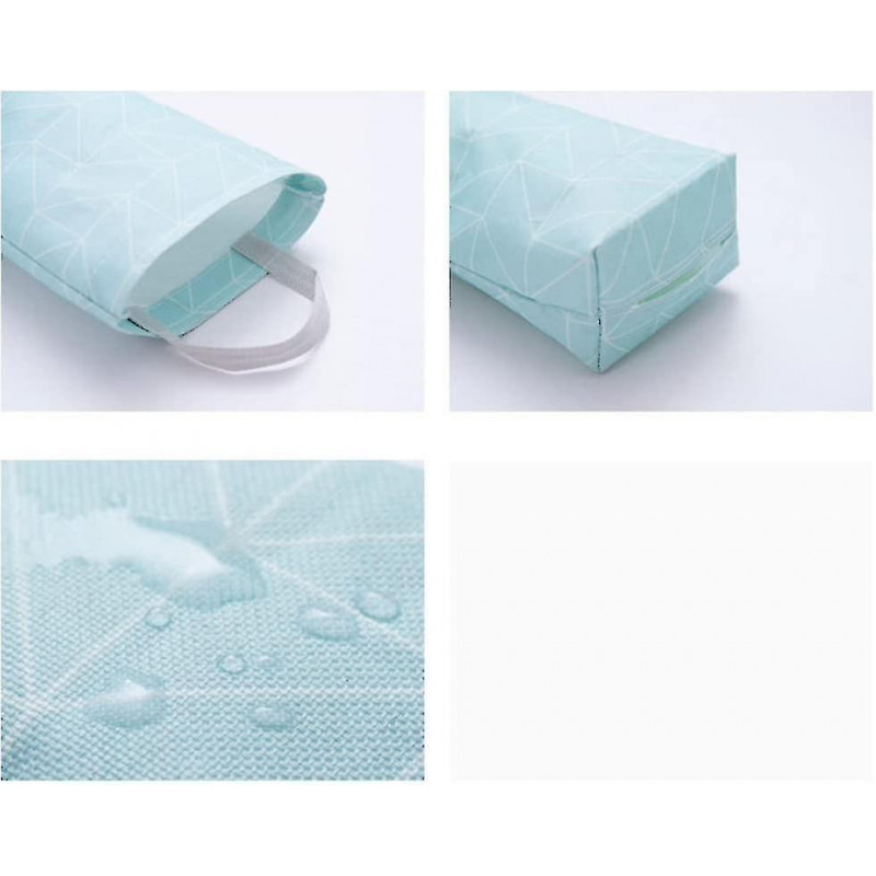 2pcs Plastic Bag Holder Waterproof Wall Mount Grocery Bag Dispenser Garbage Bag Organizer Plastic Bag Hol