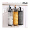 9pcs Hanging Plastic Bag Organizer, Plastic Bag Holder Foldable Mesh Hanging Storage Bag Dispenser