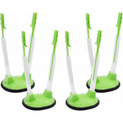 Bag Holder For Plastic Bags,freezer Meal Ziplock Bag Holder4pcs Bag Holder For Plastic Bags,freezer Meal Ziplock Bag Holder4pcs