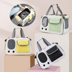 Pet Carrier Bag Convenient Lightweight Breathable Foldable Dogs Cats Travel Carrying Bag Pet Supplies Pet Carrier Bag Convenient Lightweight Breathable Foldable Dogs Cats Travel Carrying Bag Pet Supplies
