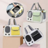 Pet Carrier Bag Convenient Lightweight Breathable Foldable Dogs Cats Travel Carrying Bag Pet Supplies