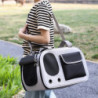 Pet Carrier Bag Convenient Lightweight Breathable Foldable Dogs Cats Travel Carrying Bag Pet Supplies