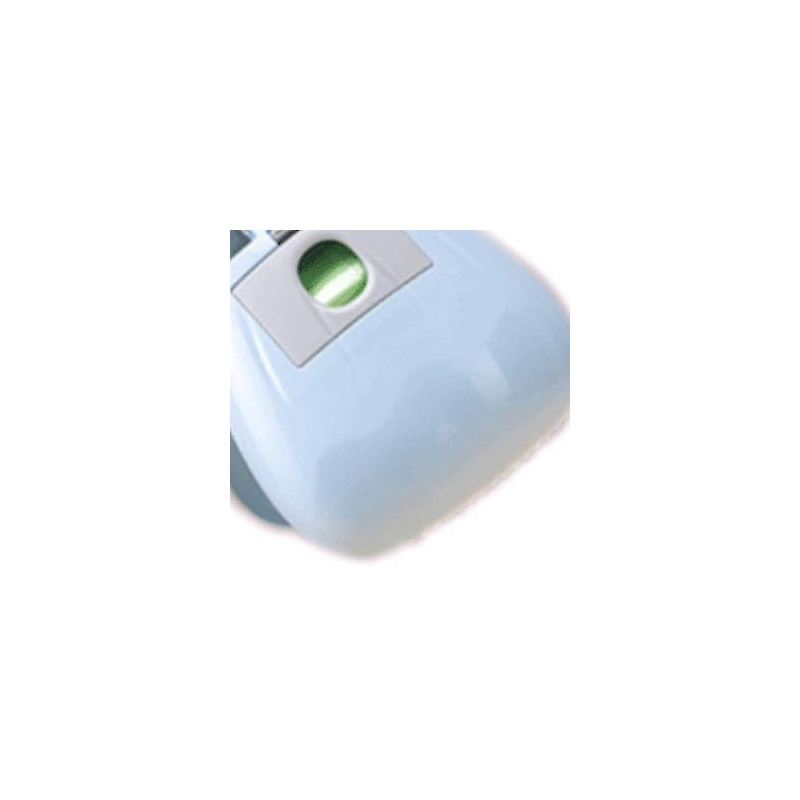 Blue Pet Pooper Scooper - 10cm Diameter Ergonomic Handle Effort Saving - for Dogs Cats and Other Pets