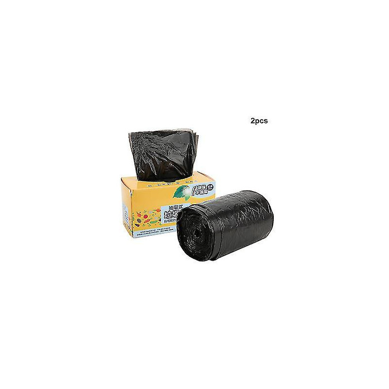 Portable Household Trash Rubbish Bag - Disposable Garbage Bag (2 Boxes)