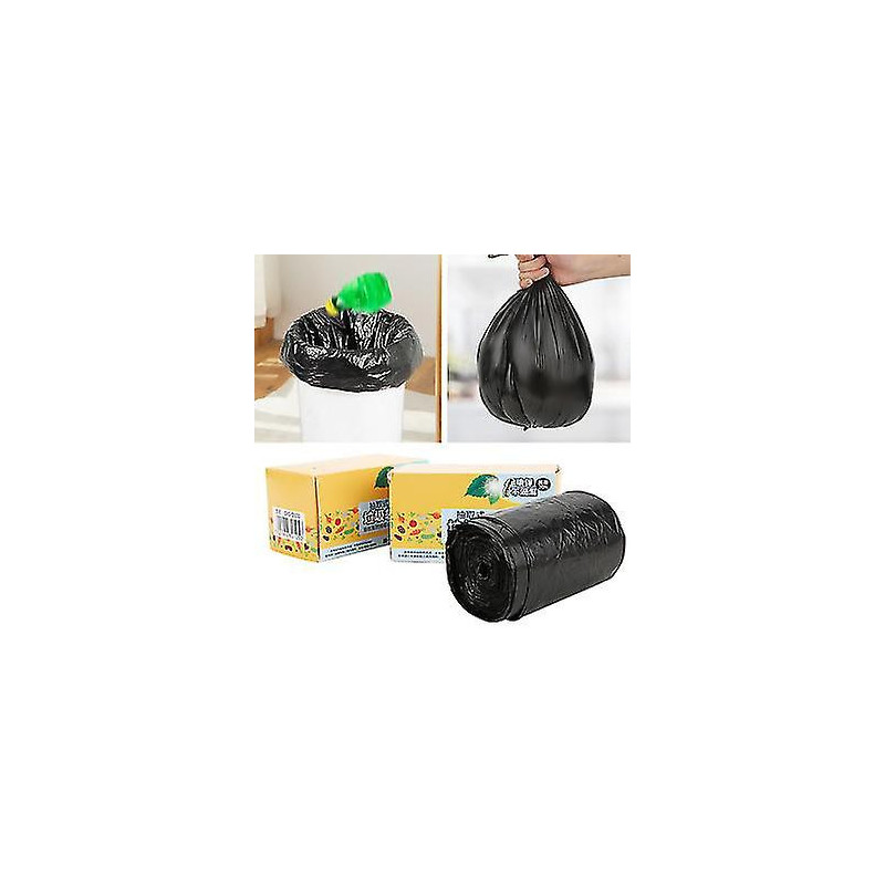 Portable Household Trash Rubbish Bag - Disposable Garbage Bag (2 Boxes)