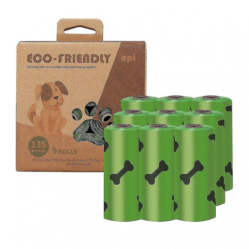 Biodegradable Pet Poop Bags - Leak Proof, Waterproof, Easy to Open