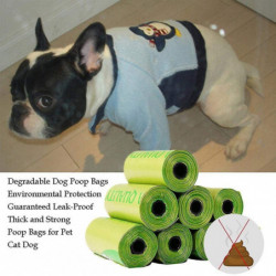 Sacs de crottes de chien Sacs de caca extra épais et forts pour chiens Garanti étanche par rouleau chaque sac de [...]