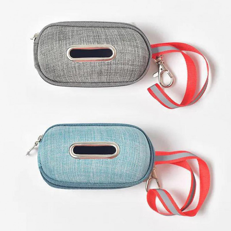 2pcs Reflective Rope Running Super Thick Pet Lover Safe Poop Bag Holder Hiking