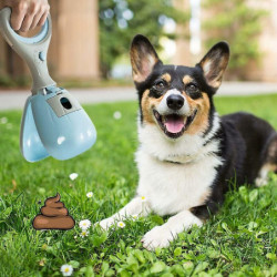 Portable Dog Poop Scoop, Dog Poop Scoop, Dog Poop Scoop, Dog Poop Scoops And Bags, Poop Scoop For Dogs And Cats 1 Piece