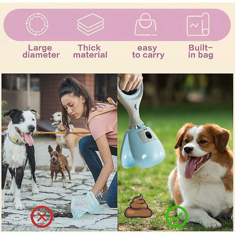 Portable Dog Poop Scoop, Dog Poop Scoop, Dog Poop Scoop, Dog Poop Scoops And Bags, Poop Scoop For Dogs And Cats 1 Piece