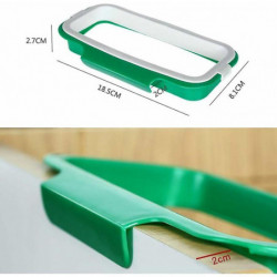 Pieces Hanging Trash Bag Holder, Trash Bag Storage Rack, Trash Bag Holder Trash Holder Over Cabinet Door, Garbage [...]