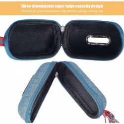 2pcs Fabric Dog Poop Bag Dispenser, Dog Poop Bag Dispenser With Hook Bag Holder For Dog Poop Bag/poop Bag [...]