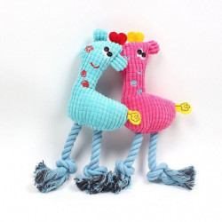 1 morceau de jouet sonore en peluche de corde de coton pour animaux de compagnie pour chien, trois styles de [...]