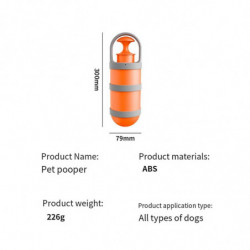 Clip de ramassage de toilettes pour animaux de compagnie, clip de ramassage d’artefacts de pelle pour chien, [...]