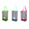 Hanging Folding Mesh Garbage Bag Storage Bag Trash Bags Holder Green (s)