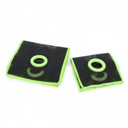 Hanging Folding Mesh Garbage Bag Storage Bag Trash Bags Holder Green (s) Hanging Folding Mesh Garbage Bag Storage Bag Trash Bags Holder Green (s)