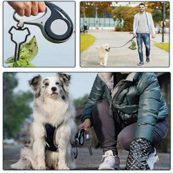 Pet Dog Waste Bag Dispenser Carrier Puppy Clean Poop Bag Holder Pet Dog Waste Bag Dispenser Carrier Puppy Clean Poop Bag Holder