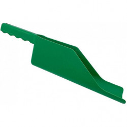 Drain Scoop Ditch Cleaning Scoop Roof Small Spade Plastic Gutter Cleaning Tool For Garden Sewer Villas (green)1pcs