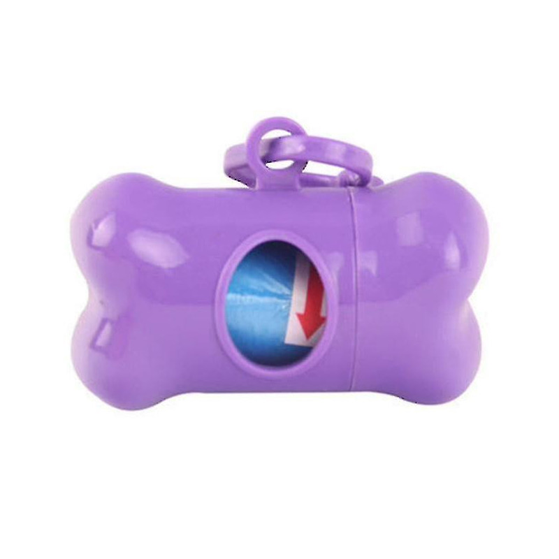 Pet Dog Poop Waste Bag Dispenser Bone Shape Dispensers Portable Garbage Bag Pet Dog Poop Waste Bag Dispenser Bone Shape Dispensers Portable Garbage Bag