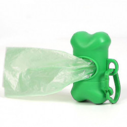 Pet Dog Poop Waste Bag Dispenser Bone Shape Dispensers Portable Garbage Bag Pet Dog Poop Waste Bag Dispenser Bone Shape Dispensers Portable Garbage Bag